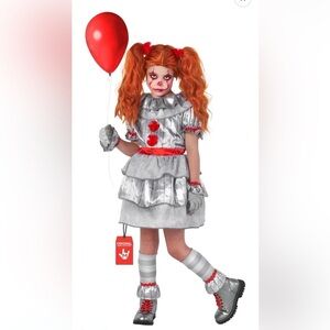 Kids Clown Pennywise - Gray and Red